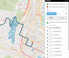 Routing preview