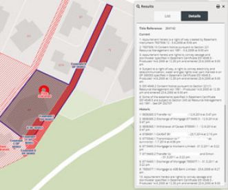 Emap Easements